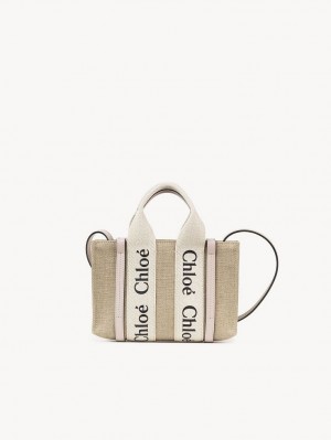 Chloe Woody Tote 3 Mini Taschen Rosa | CHE-SR13691