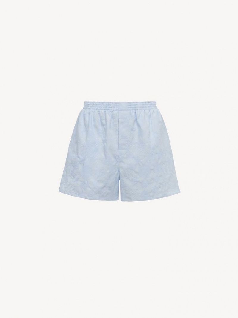 Chloe Boxer Kurze Hose Blau | CHE-SR14006