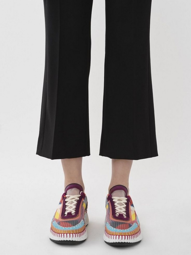 Chloe Cropped Sailor Anzüge Schwarz | CHE-SR14044