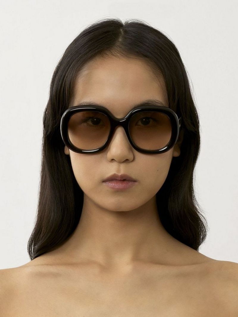 Chloe Gayia Sonnenbrille Schwarz | CHE-SR14574