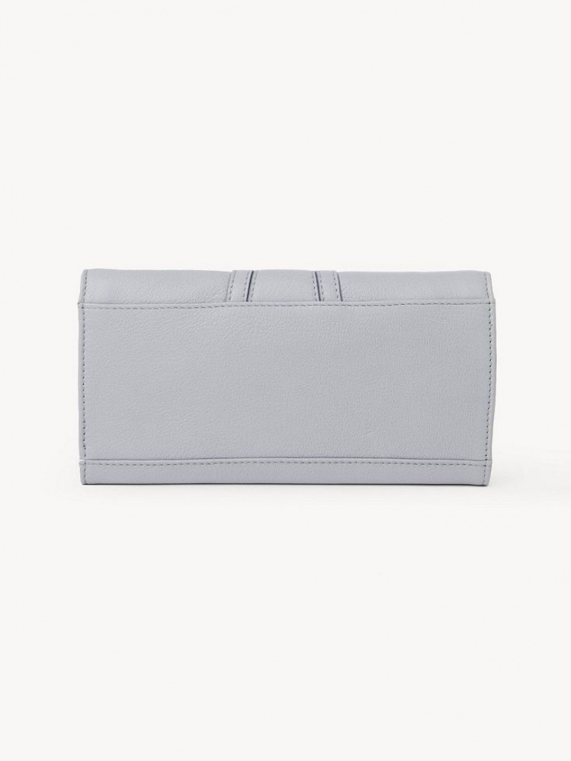 Chloe Hana Große Geldbörse Blau | CHE-SR14911