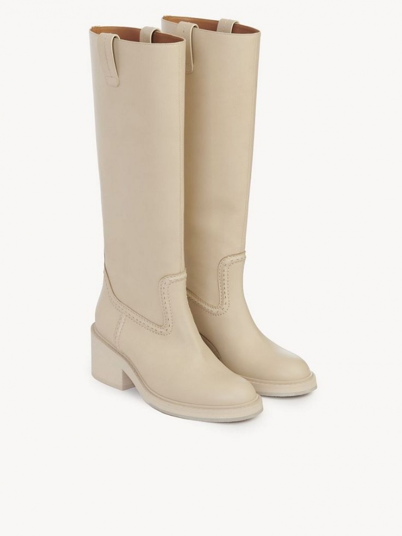 Chloe Mallo High Stiefel Grau | CHE-SR14221