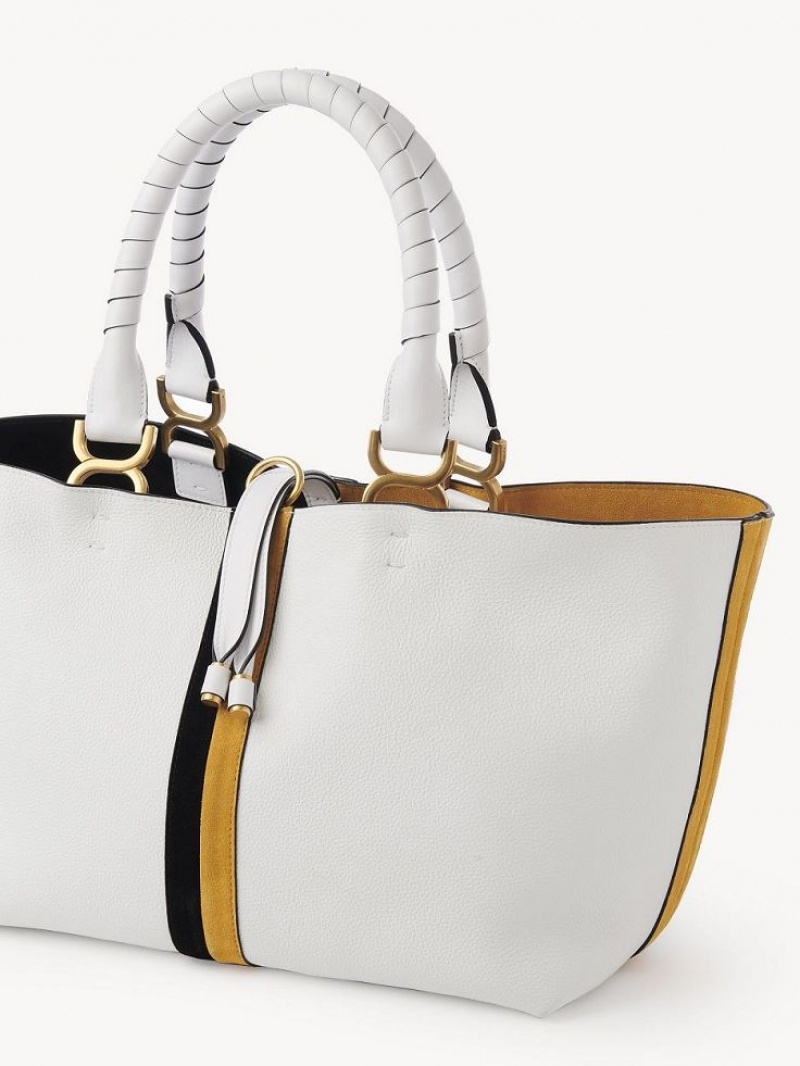 Chloe Marcie Small Tragetaschen Mehrfarbig Weiß | CHE-SR13303