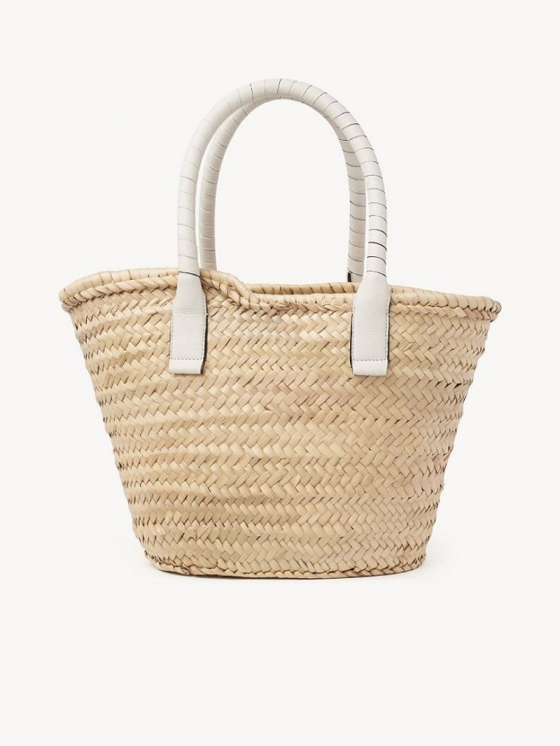 Chloe Medium Marcie Baskets Weiß | CHE-SR13632
