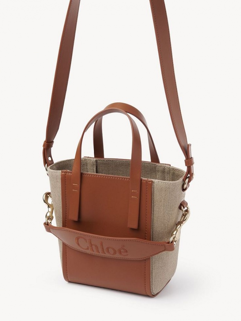 Chloe Sense Small Tragetaschen Braun | CHE-SR13285