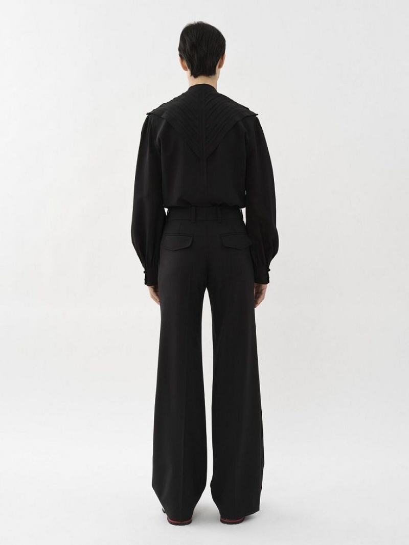 Chloe Signature Flared Anzüge Schwarz | CHE-SR14058